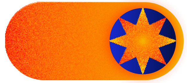 Bouton de lumière qui permet de plonger dans la nuit.